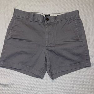 J crew 5” gray shorts